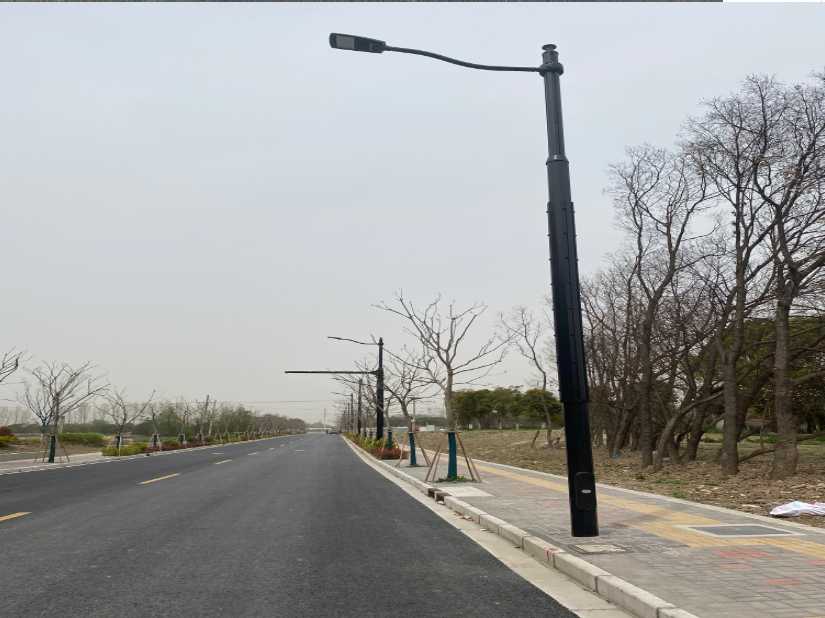 临淄区上海综合杆 太阳能路灯工程